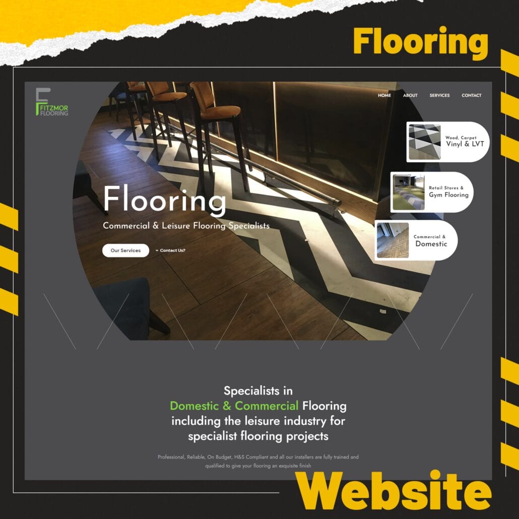 flooring website design