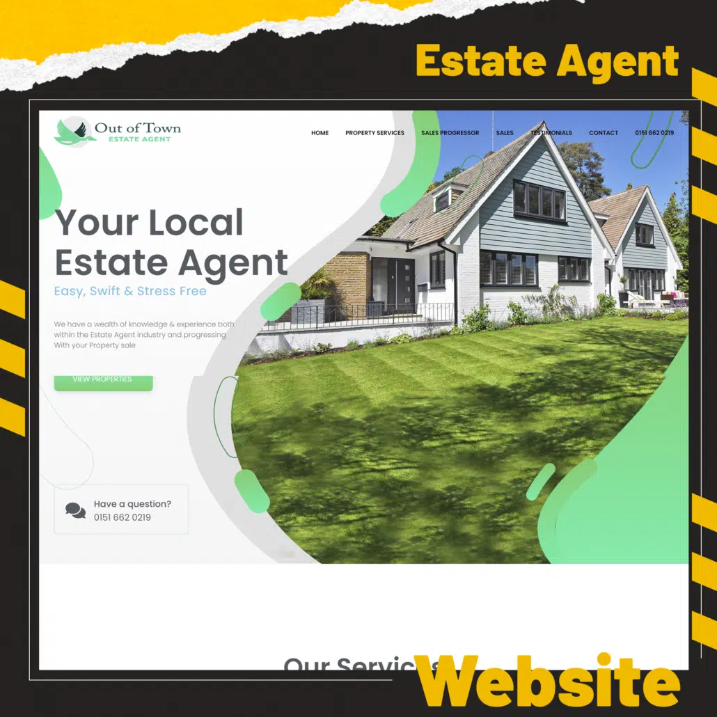 Estate Agent Website Design