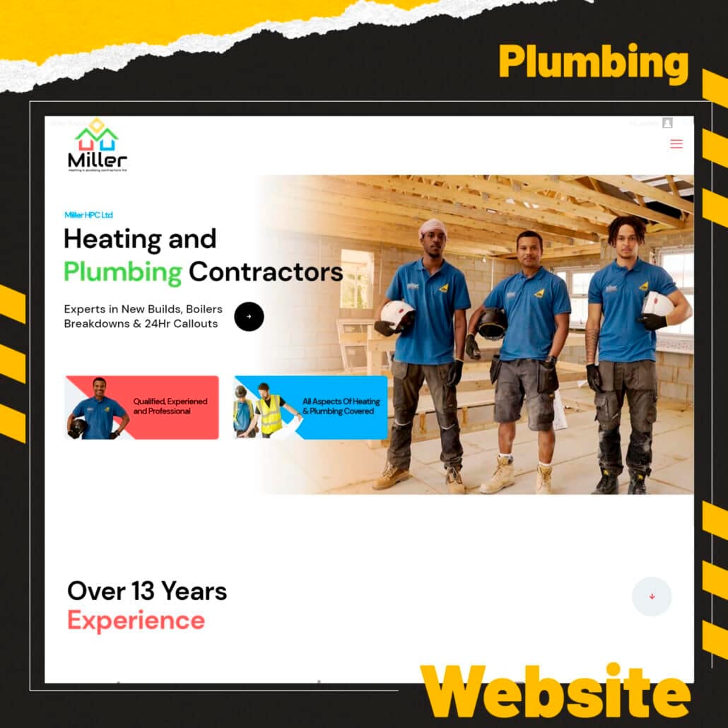 Plumbing Web Design