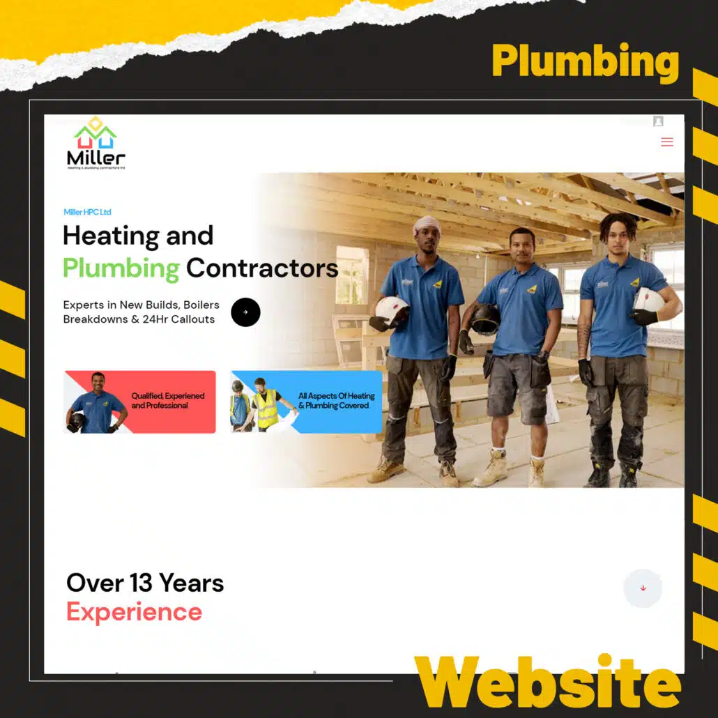 Plumbing Web Design