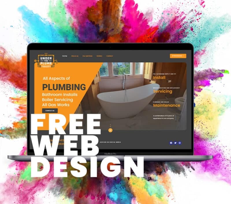 Free Website Design Reconnection
