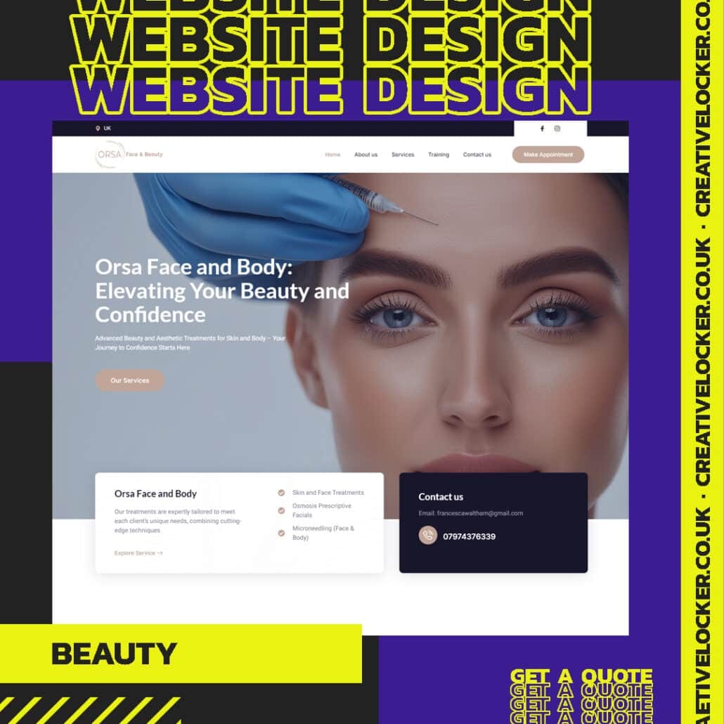 Winchester Website Design by Creative Locker