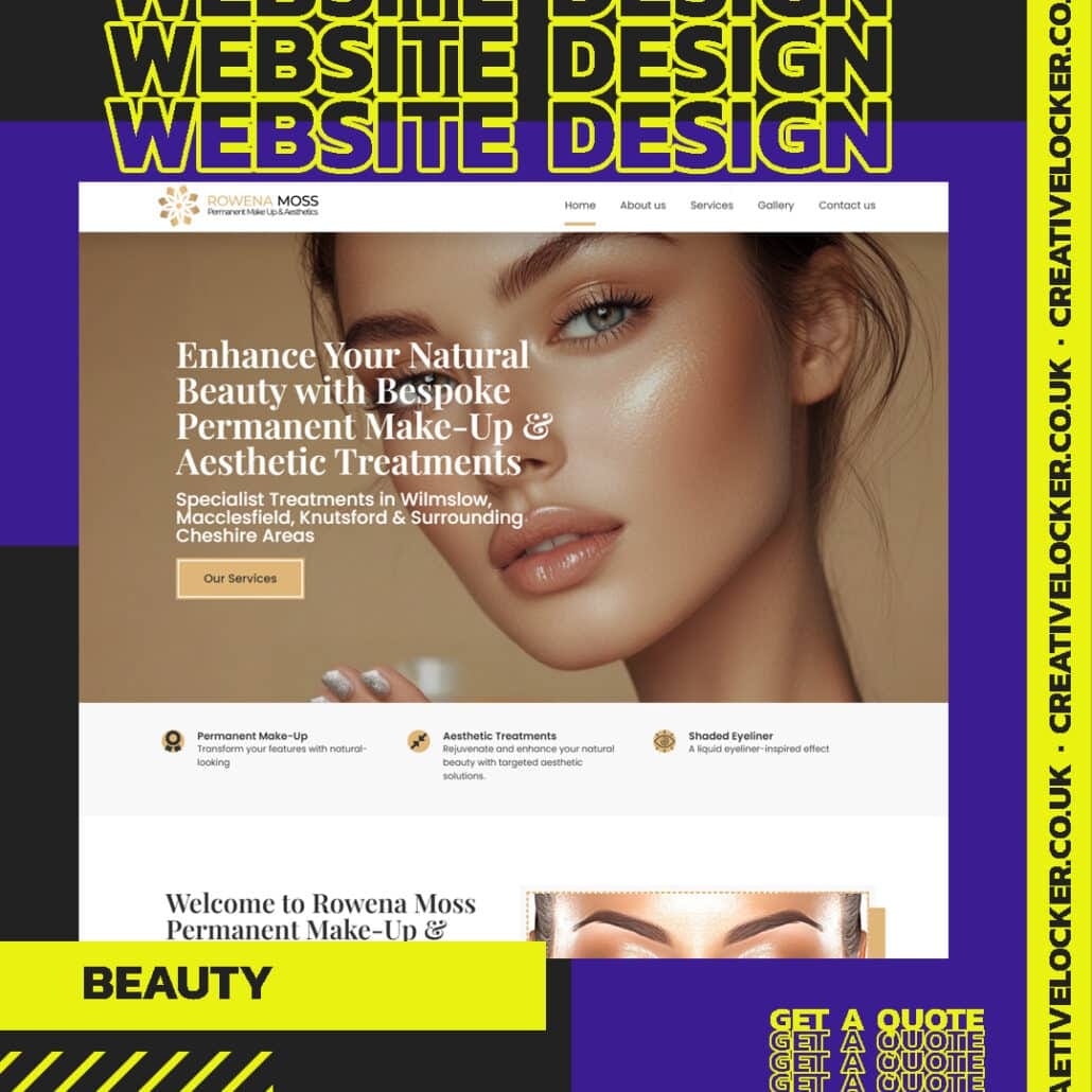 Mobile-Friendly Aesthetics Website