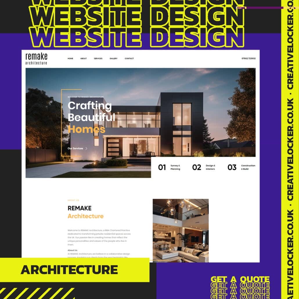 Architect Website Design