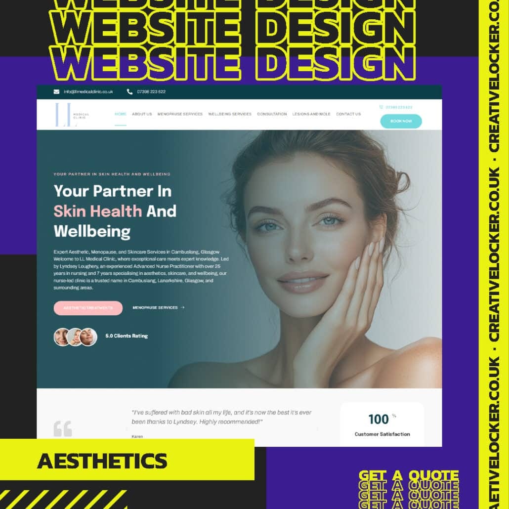 Beauty Salon Website Design