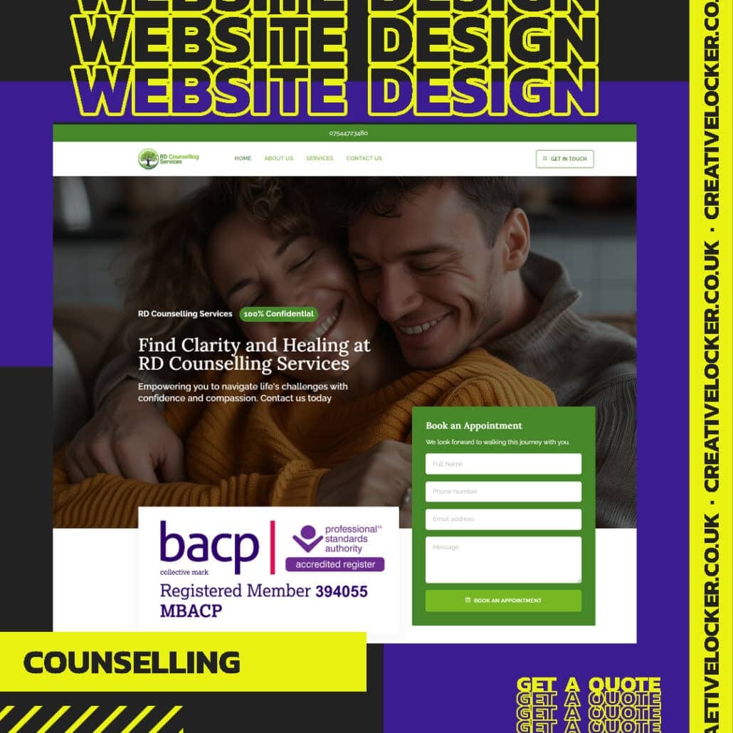 Unlock Your Potential with Creative Locker's Consultant Website Design
