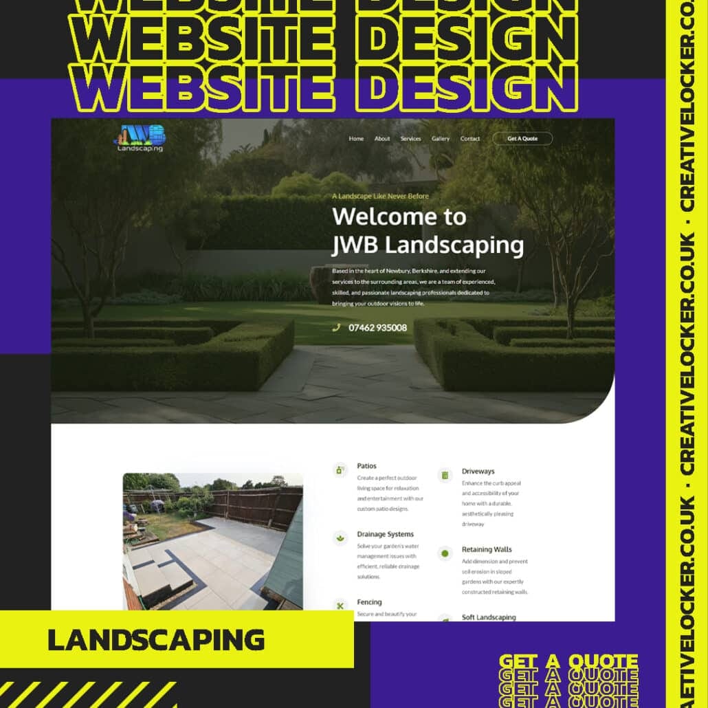 Fencing Website Design