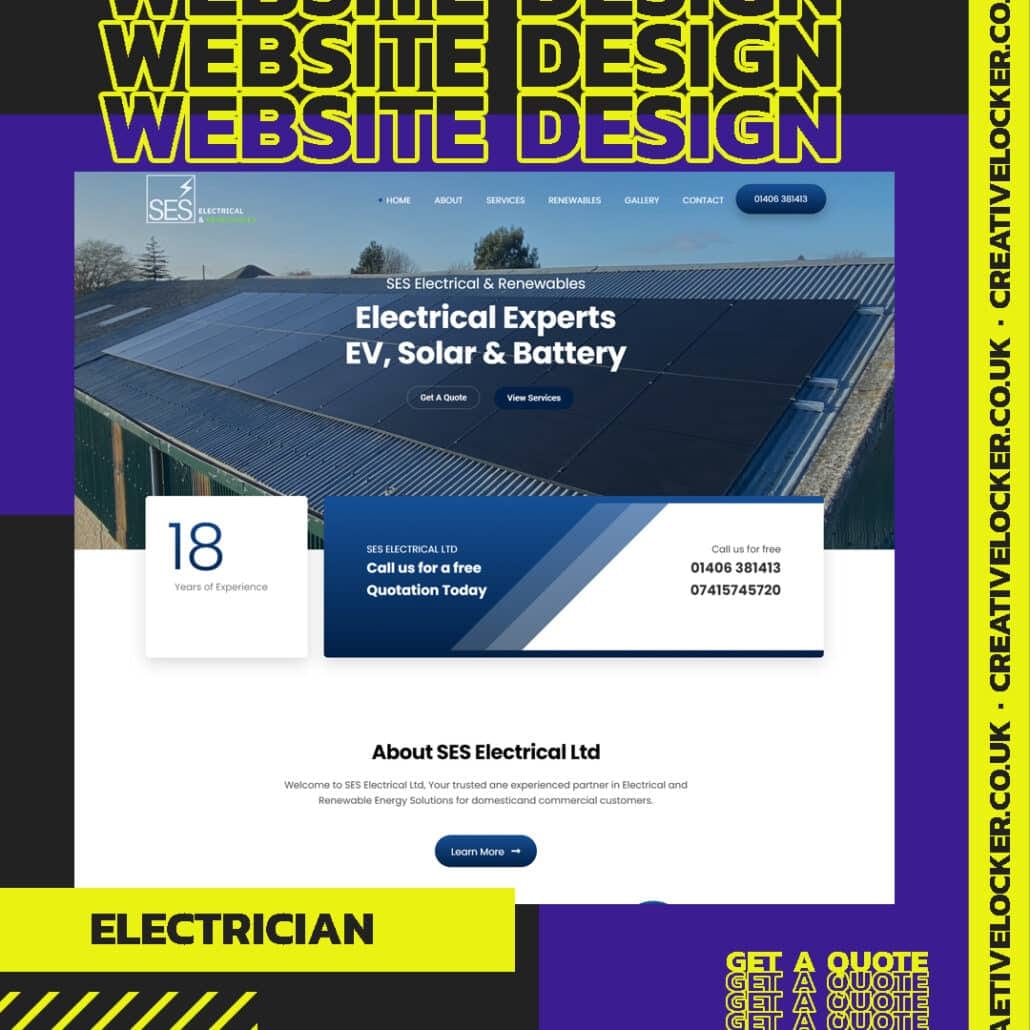 Solar Website Design