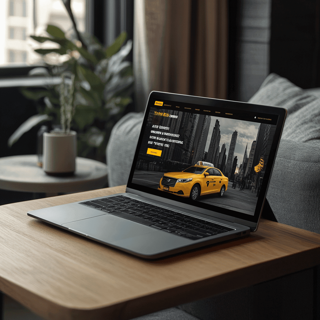 Taxi and Airport Transfer Website Design